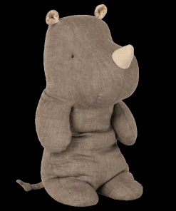 Maileg Safari Friends Medium Rhino Grey