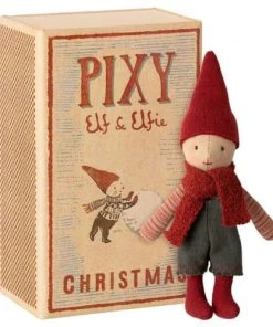 Maileg Pixy Elf In Matchbox
