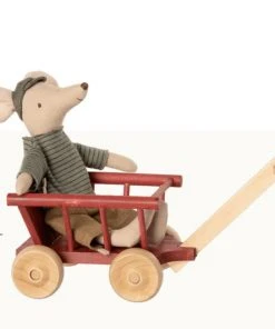 Maileg Wooden Red Wagon