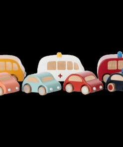 Maileg Wooden Police Car