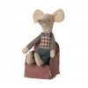 Maileg Mouse Chair Red