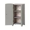 Maileg Vintage Closet With Shelves - Grey-mint