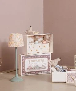 Maileg Baby Mice Triplets In Matchbox