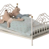 Maileg Vintage Bett Mikro Weiss
