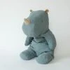 Maileg Large Rhino Toy Dusty Blue