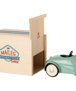 Maileg Mouse Car With Garage Blue