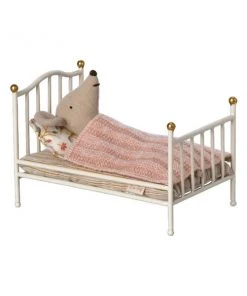 Maileg Vintage Bed - Mouse Off-white