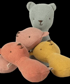 Maileg Teddy Rattle - Dusty Coral