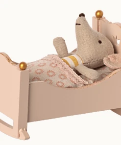 Maileg Rose Cradle for Baby Mouse