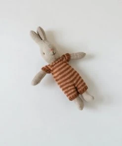 Maileg Micro Bunny Or Rabbit Toy & Knitted Suit
