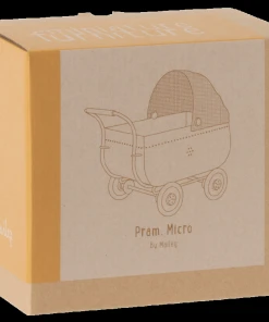 Maileg Yellow Pram, Micro - Toy