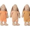 Maileg Orange and Pink Bunny Micro Toy