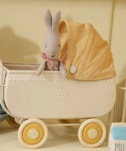 Maileg Yellow Pram, Micro - Toy