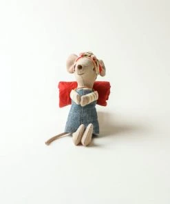 Maileg New Hiker Mouse - Big Sister With Sleeping Bag