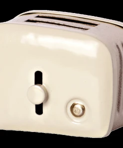 Maileg Miniature Toaster And Bread Off White