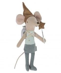 Maileg Blue Tooth Fairy Mouse In Matchbox