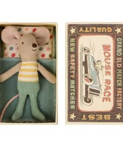Maileg Little Brother Mouse In Matchbox