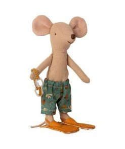 Maileg Beach Mice Big Brother In Cabin De Plage