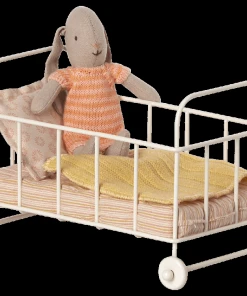 Maileg Rose Cot Bed, Micro - Maileg
