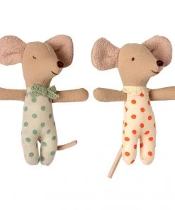 Maileg Baby Mice Twins In Matchbox