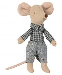 Maileg Little Brother Mouse In Matchbox