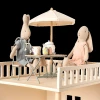 Maileg Garden Set Table With Chair And Bench