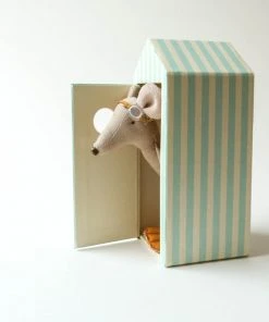 Maileg Beach Mice - Big Brother In Cabin De Plage Toy