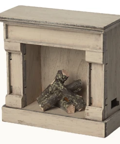 Maileg Off White Fireplace