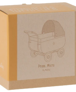 Maileg Micro Pram Yellow By