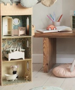 Maileg Culla Per Topolini E Coniglietti - Rosa