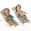Maileg Beach Collection Sun Chairs Mice