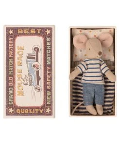 Maileg Big Brother Mouse In Matchbox