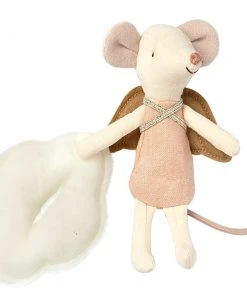 Maileg Angel Big Sister Mouse in Book