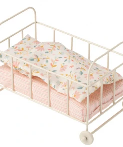 Maileg Metal Baby Cot Micro