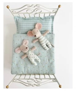 Maileg Vintage Bed, Micro - Off white