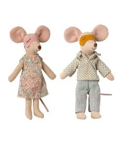 Maileg Ratones Mamá y Papá en Caja de Puros