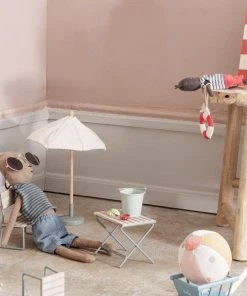 Maileg Beach Set Shovel, Bucket & Shells