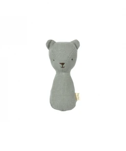 Maileg Green Teddy Lullaby Rattle