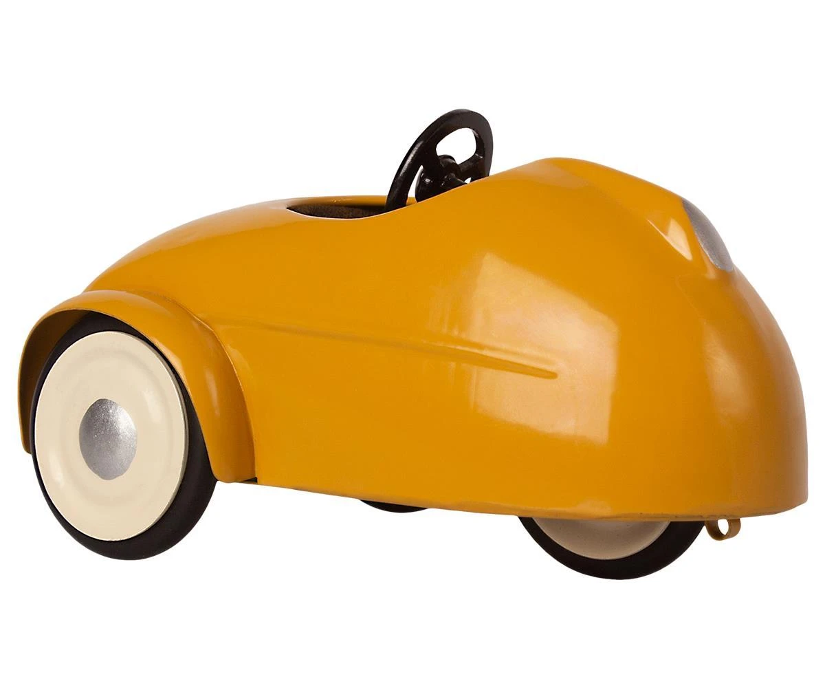 Maileg Christmas Mouse Car With Garage Yellow