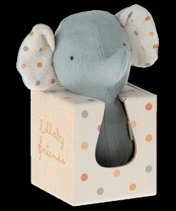 Maileg Elephant Rattle Lullaby Friends