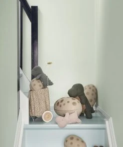 Maileg Safari Friends Medium Rhino Dusty Blue