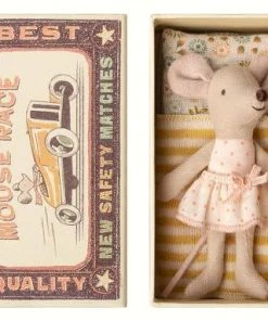 Maileg Little Sister Mouse In Box