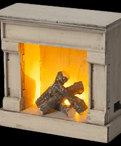 Maileg Fireplace, Off White Toy