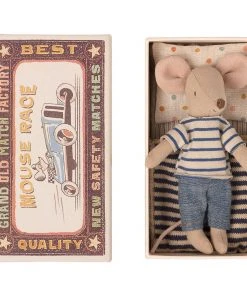 Maileg Big Brother Mouse In Matchbox