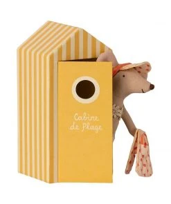 Maileg Cabina De Playa Con Hermana Mayor