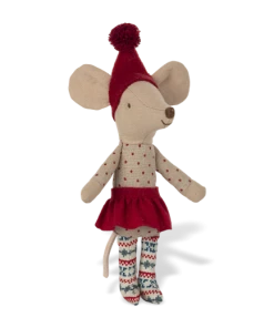 Maileg Christmas Mouse In Matchbox Big Sister
