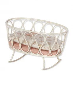 Maileg Rose Cradle with Sleeping Bag