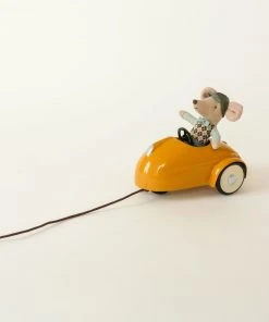 Maileg Mouse With Car Garage Toy