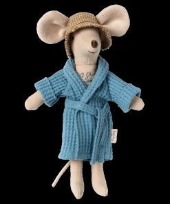 Maileg Bathrobe Dusty Blue Dad