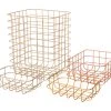 Maileg 4 Piece Set of Metal Wire Baskets